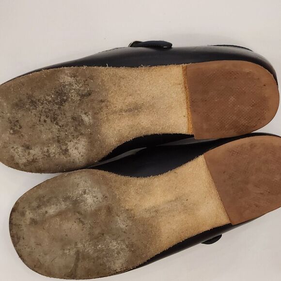 Navy Scalloped Mary Jane ZIMMERMAN Dress Party Shoes Size 12c - Picture 7 of 8